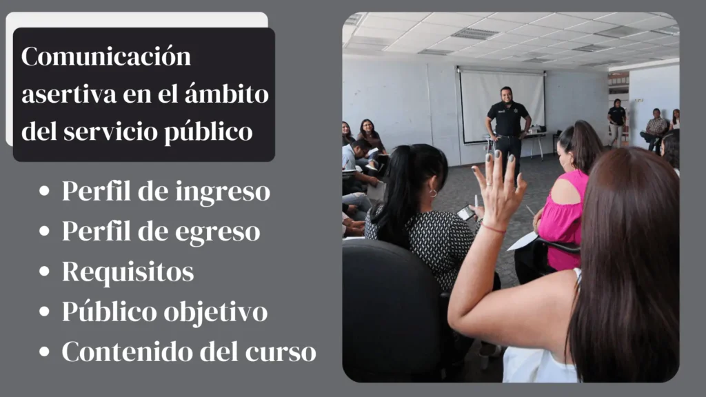 Comunicación asertiva en el ámbito del servicio público